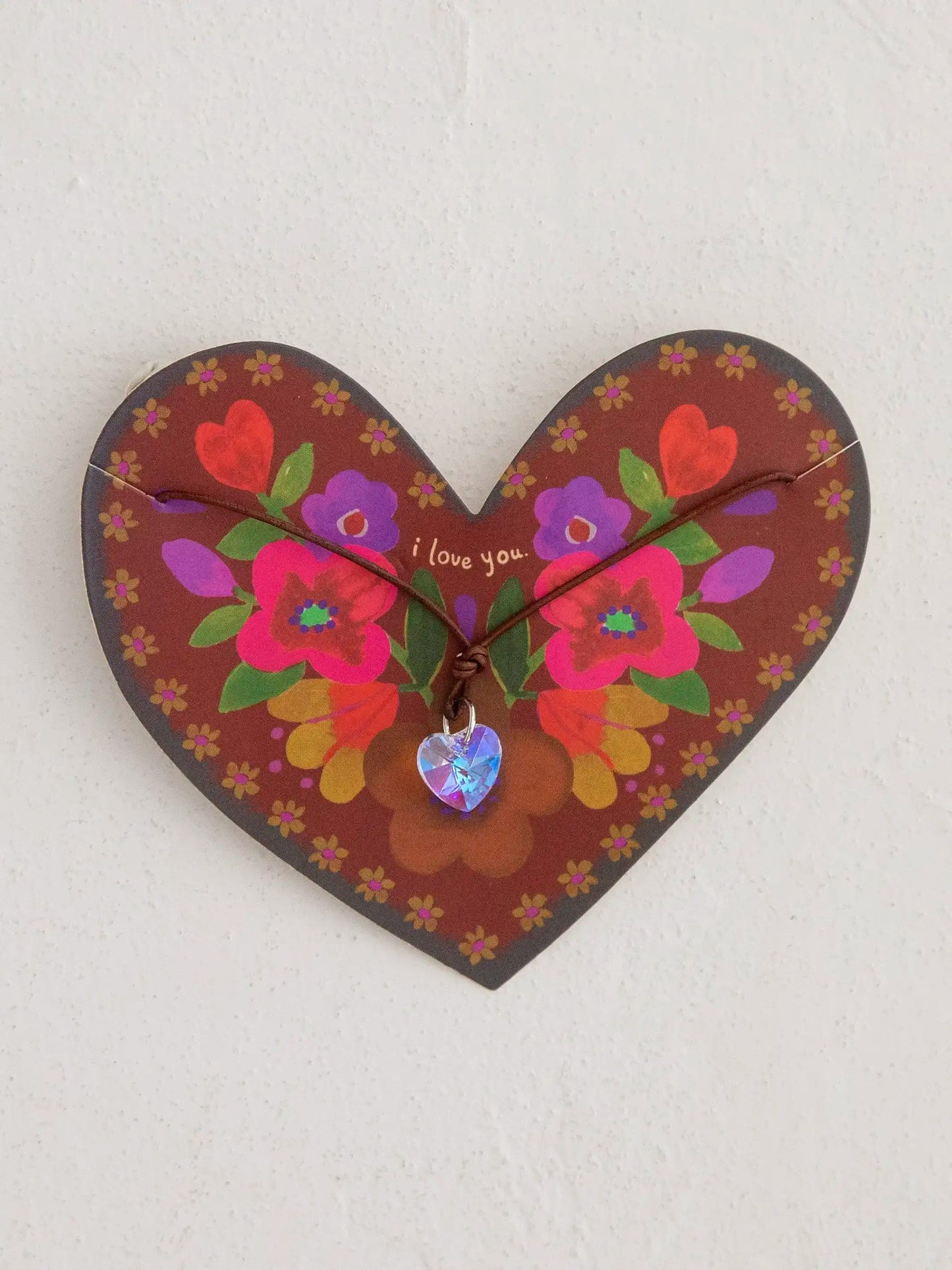 Natural Life - Crystal Heart Necklace