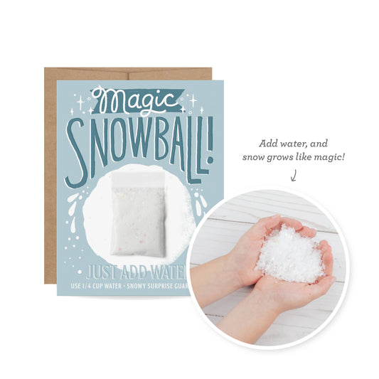 Inklings Paperie - Magic Snowball Holiday Card