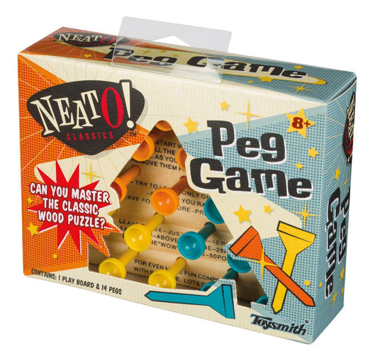 Toysmith - Neato! Classic Wooden Peg Game