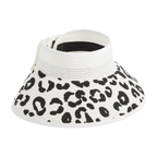 MudPie Leopard Bow Visor