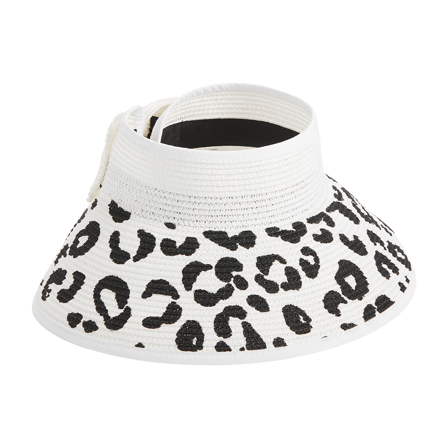 MudPie Leopard Bow Visor