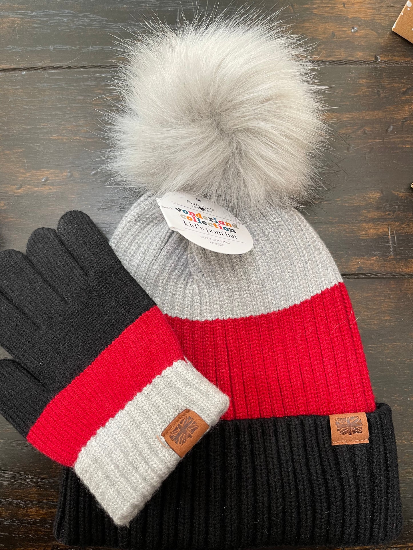 Children's Hat & Gloves