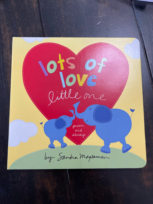 BOOK: lots of love little one