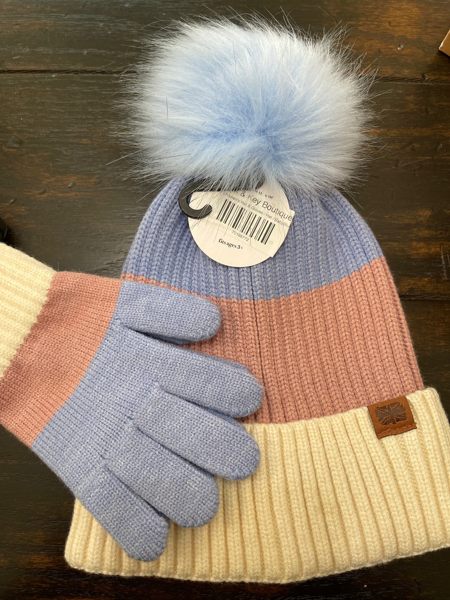 Children's Hat & Gloves