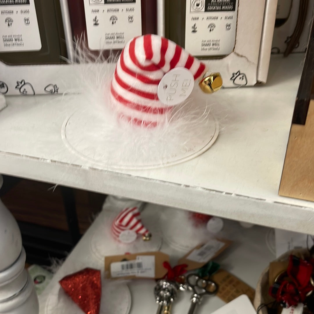 MudPie Santa Musical Hat Clip