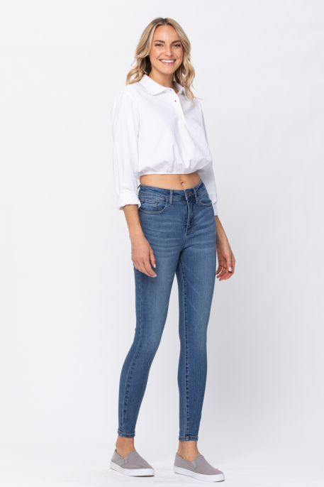 CURVY JudyBlue Hi-Skinny Tummy Control