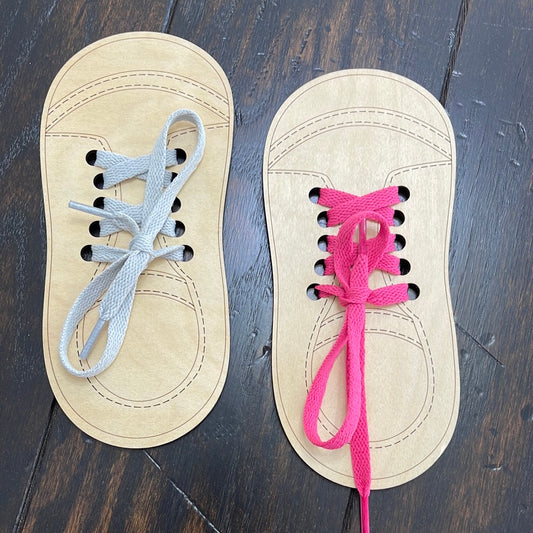 Wooden Shoe Lace Tracer