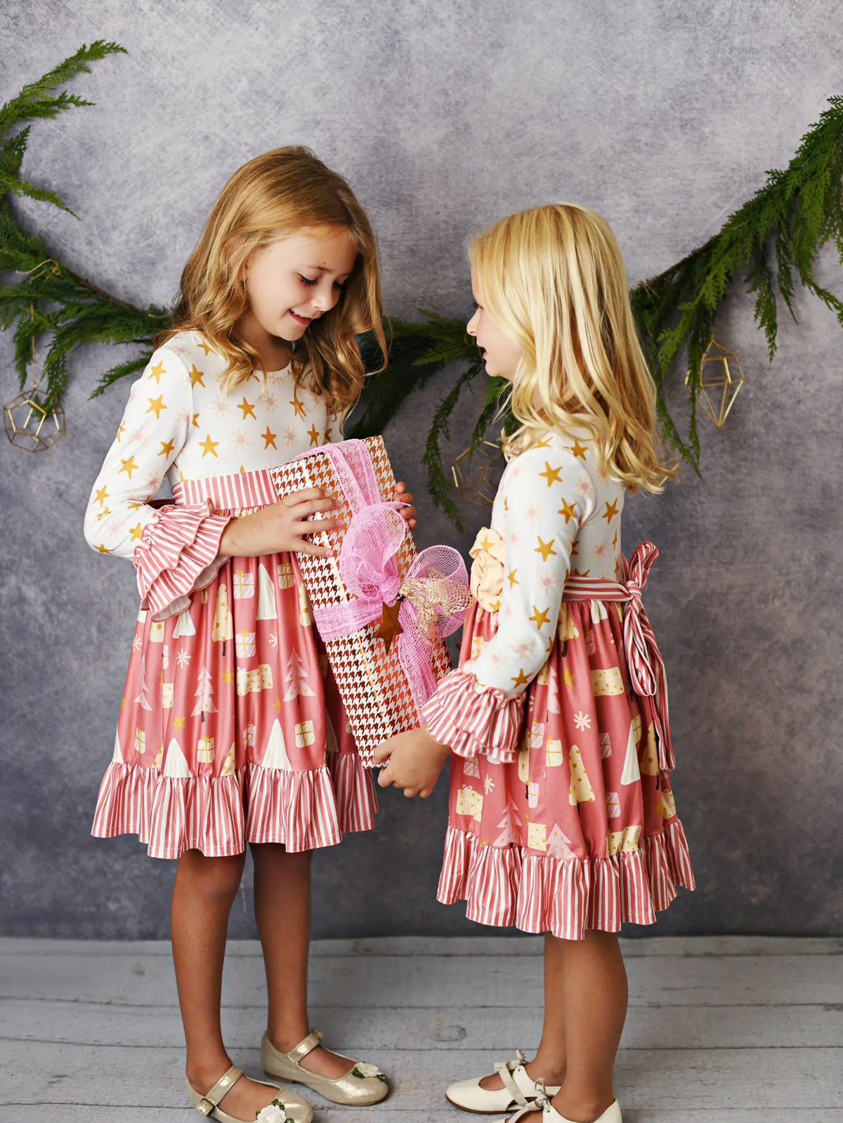 Pink Tree Dress
