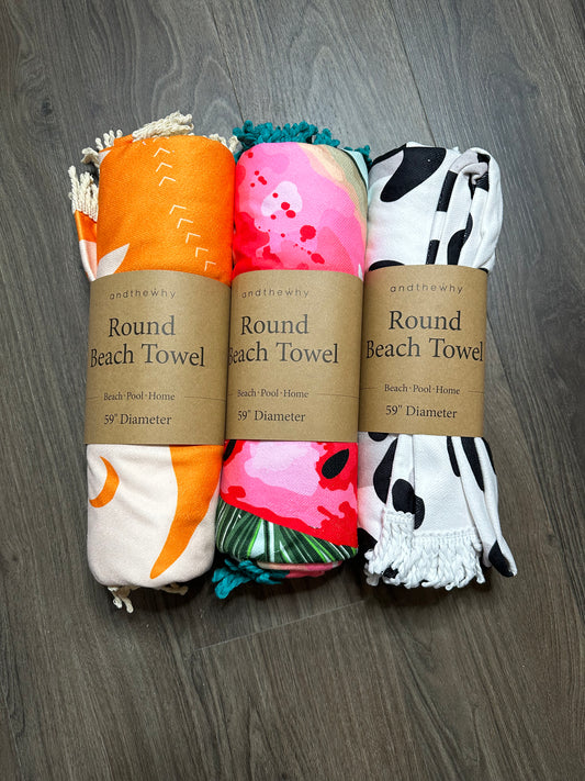 Round Beach Towels