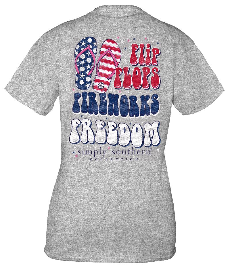 Simply Southern T-Shirt - FREEDOM - YTH