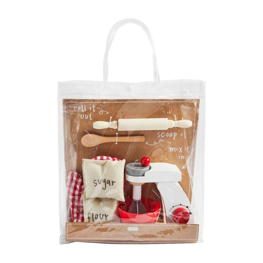 MudPie Wood Mixer Baker Toy