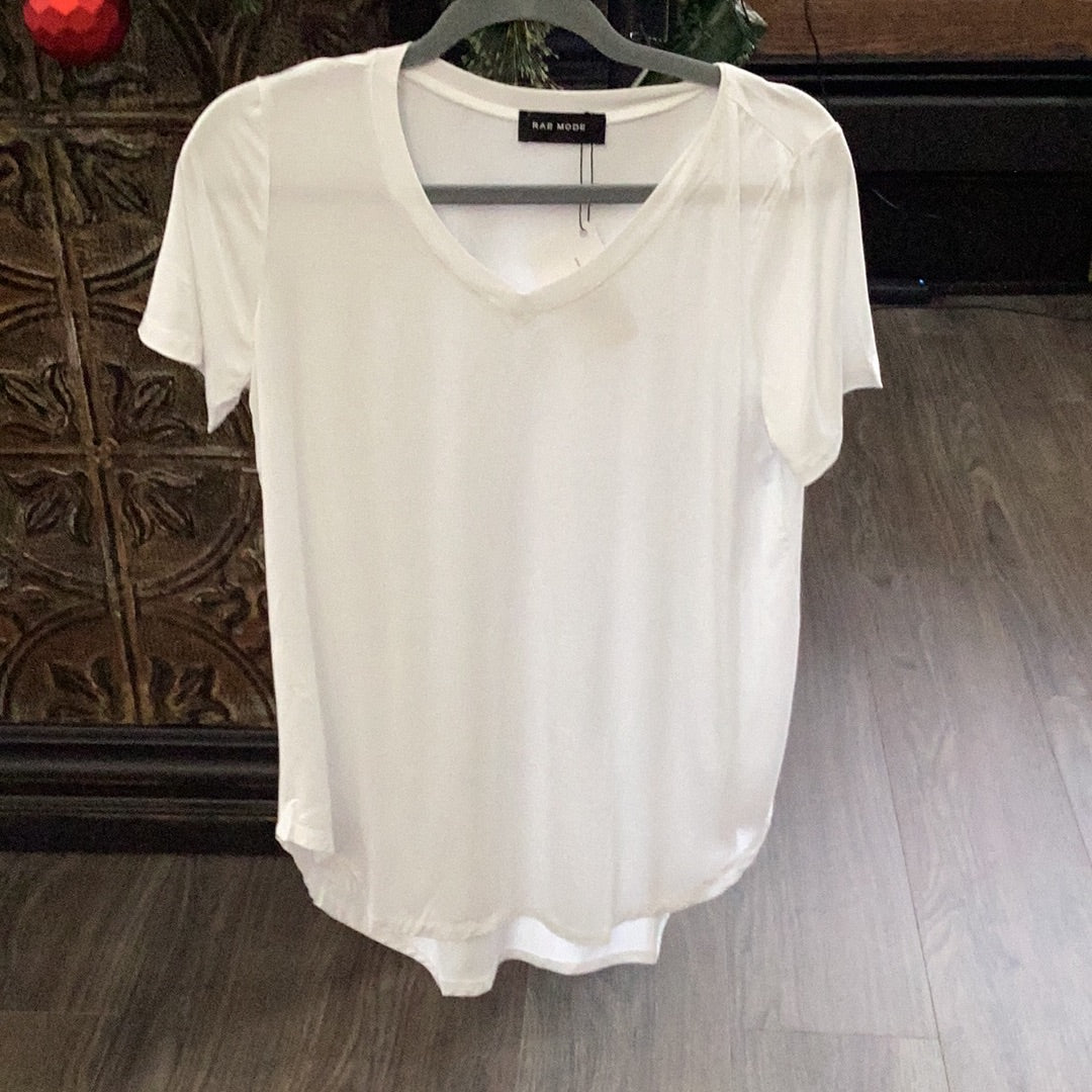 Basic V-Neck Short Sleeve