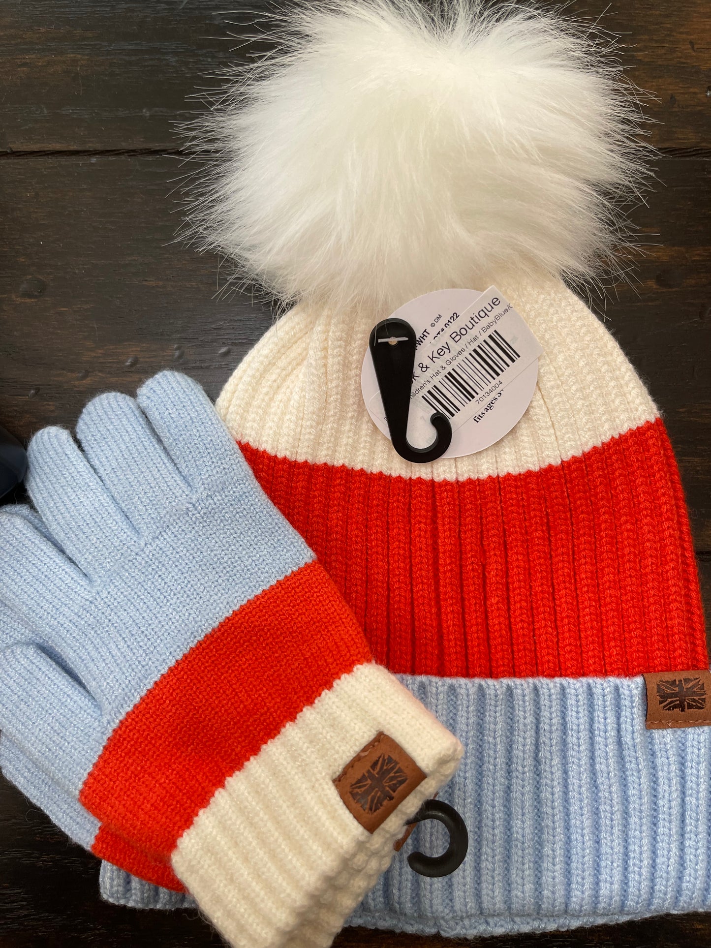 Children's Hat & Gloves