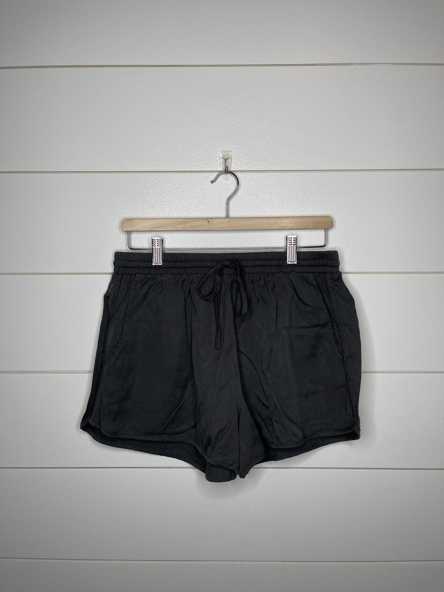 Charcoal Tencel Shorts