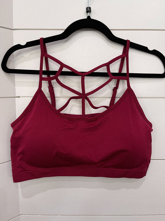 Glitzy Girls Bralette Cabernet