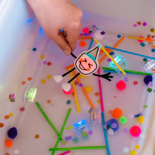 glo Pals Water Sensory Cubes