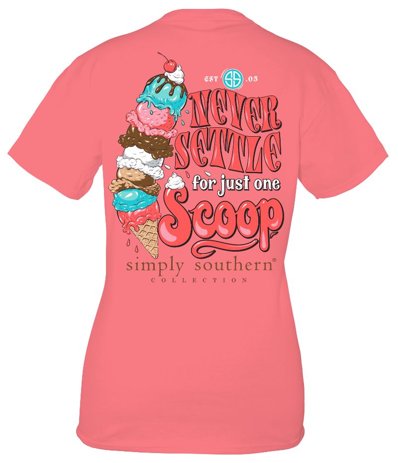 Simply Southern T-Shirt - SCOOP - YTH