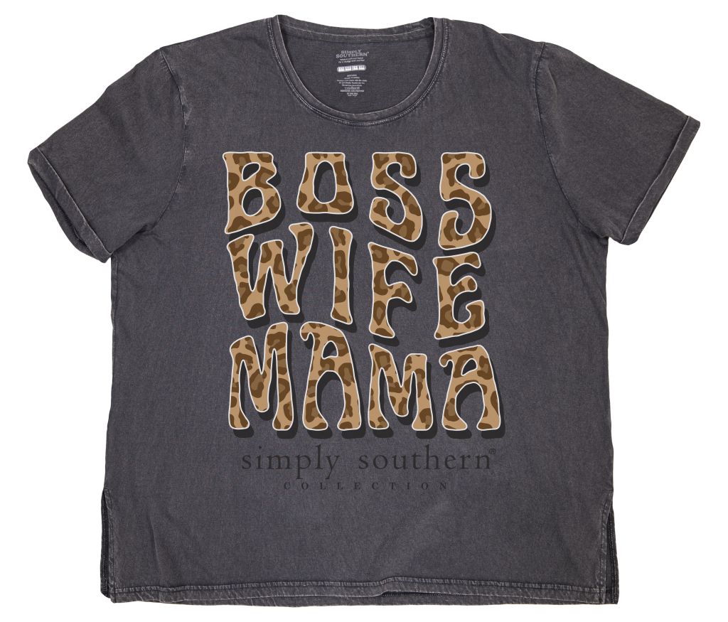 Simply Southern T-Shirt - BOSS, WIFE, MAMA