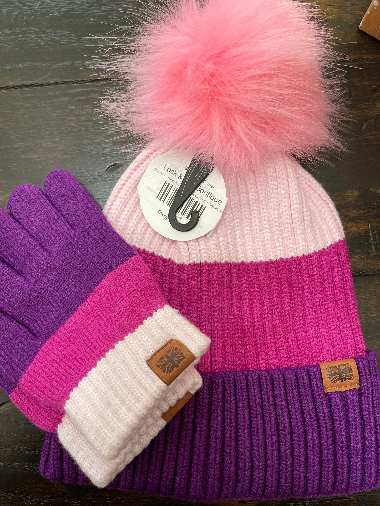 Children's Hat & Gloves