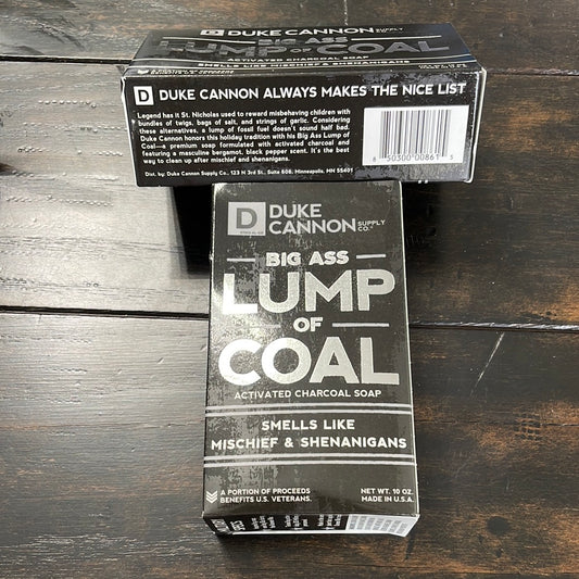 Duke Cannon Big Ass Lump of Coal