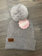 Britt's Knits Super POOF Pom Hats